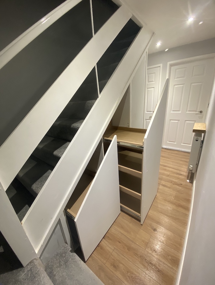 Storage Under The Stairs