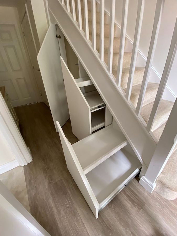 3 section 2 drawer storage