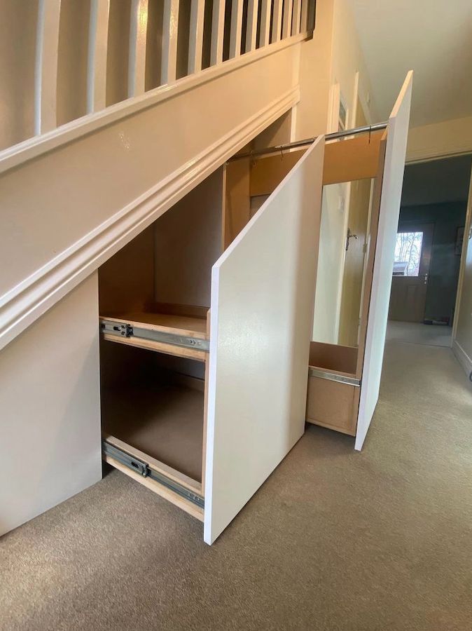 2 section drawer